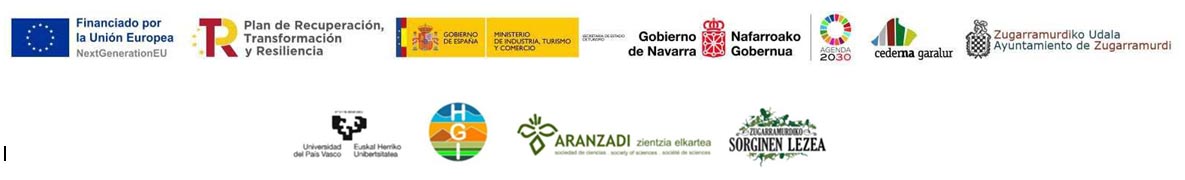 Logos charla geología - Agenda