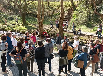 Sendero de la Pottoka azul - Historia