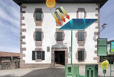 Instalación fotovoltaica de autoconsumo en el Museo de las Brujas