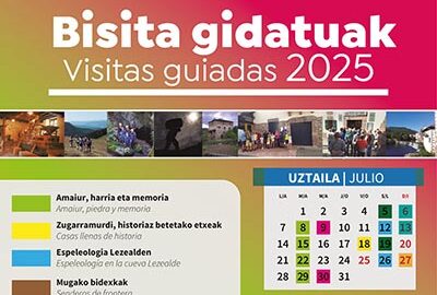 Visitas guiadas 2025 Baztan BIdasoa