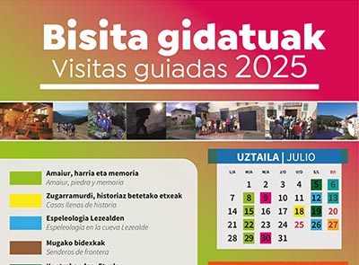 Baztan-Bidasoa, visitas guiadas de verano 2025