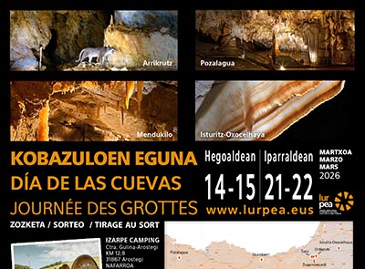 XVI Edici&oacute;n del D&iacute;a de las Cuevas: Lurpea anima a conocer el patrimonio de sus 8 grutas
