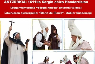 Teatro: 1611ko sorgin ehiza Hondarribian - Agenda