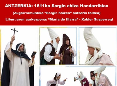 Teatro: 1611ko sorgin ehiza Hondarribian