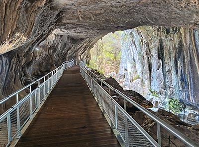 Sendero de la Pottoka azul - Historia