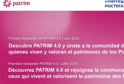 ¡Ya está disponible la primera newsletter del proyecto PATRIM 4.0! - Noticias