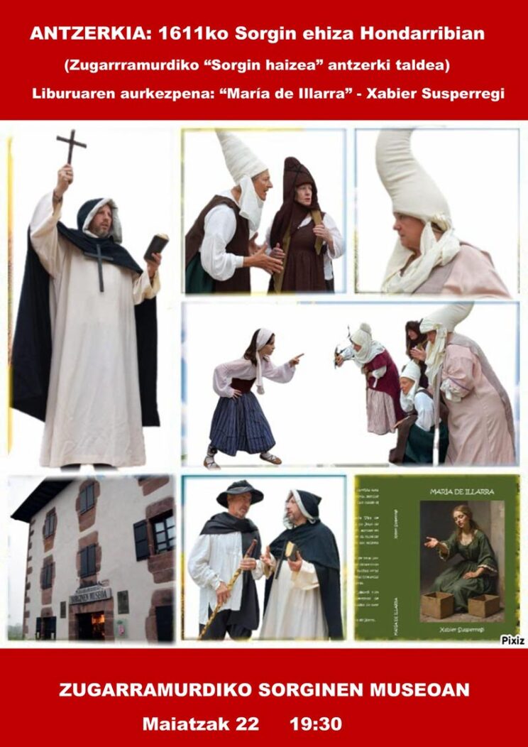 Teatro: 1611ko sorgin ehiza Hondarribian - Agenda