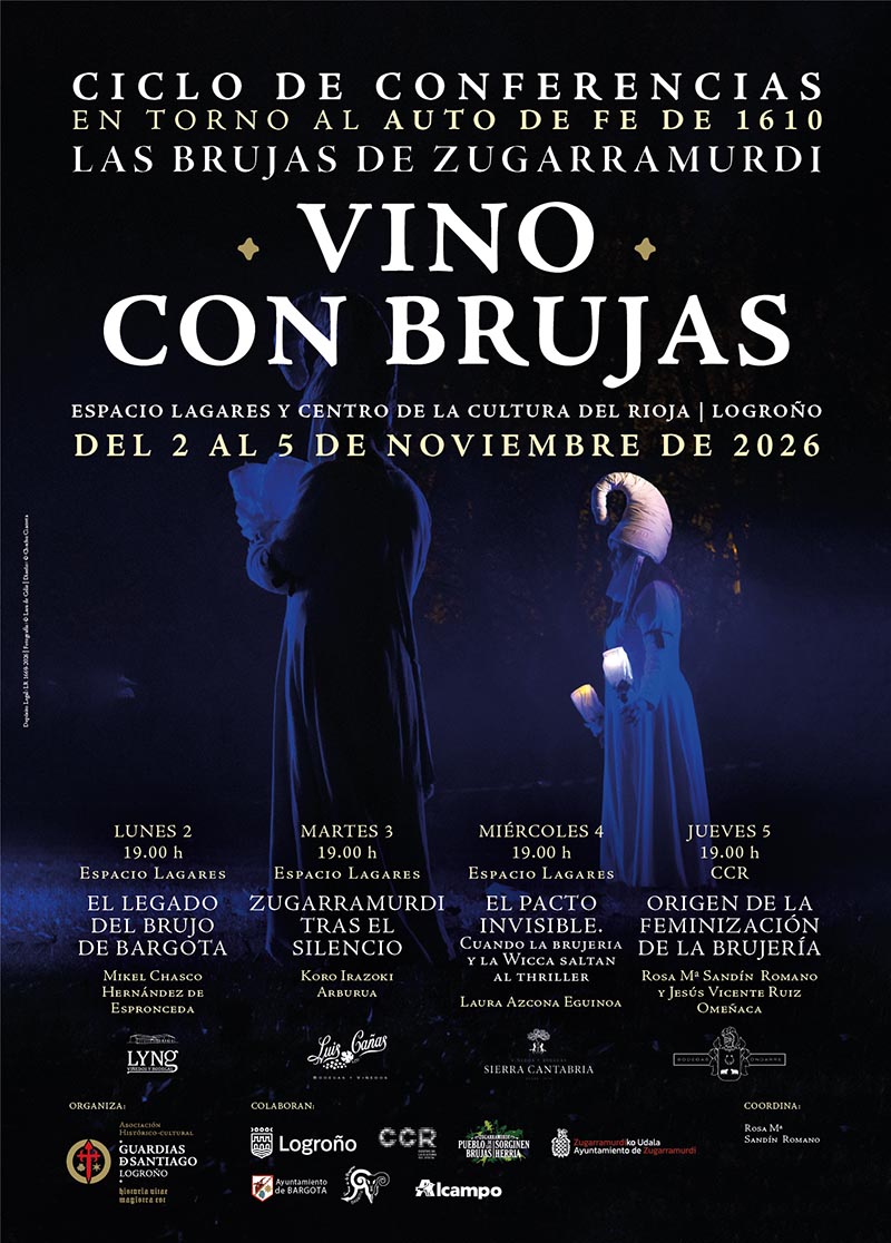 Ciclo de conferencias sobre las brujas de Zugarramurdi: - Agenda